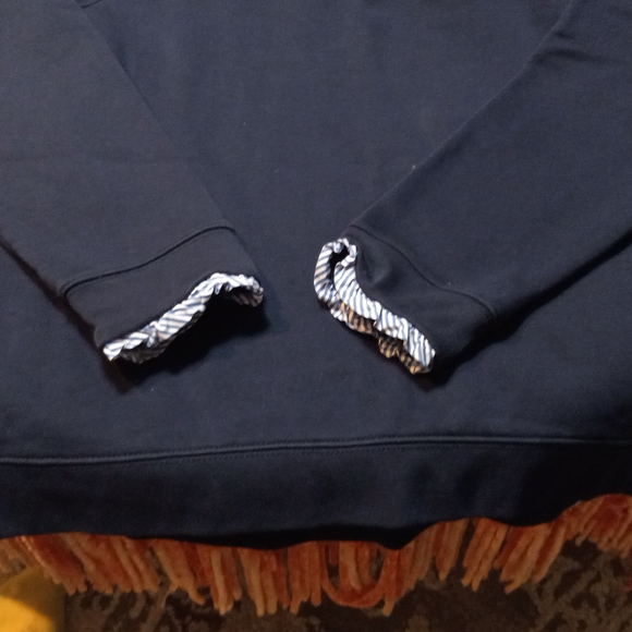 J Crew Merchantile Women XL Navy Top - Picture 2 of 8